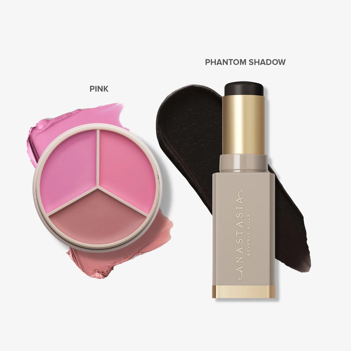 Full Pigment Sculpt & Blush 2-Piece Set - Pink Magic Touch Blush Trio + Smooth Blur Contour Beauty Cosmetics Cosmetics Products