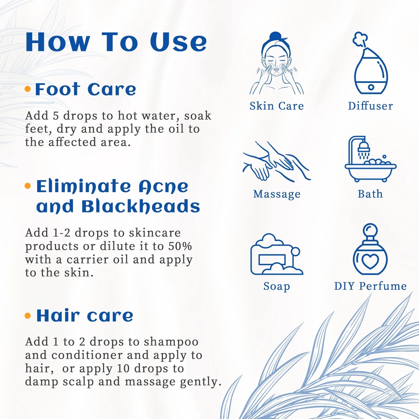 Revitalize Your Hair, Scalp, and Nails with 100% Pure Tea Tree Essential Oil - 100ml for Ultimate Care and Relaxation