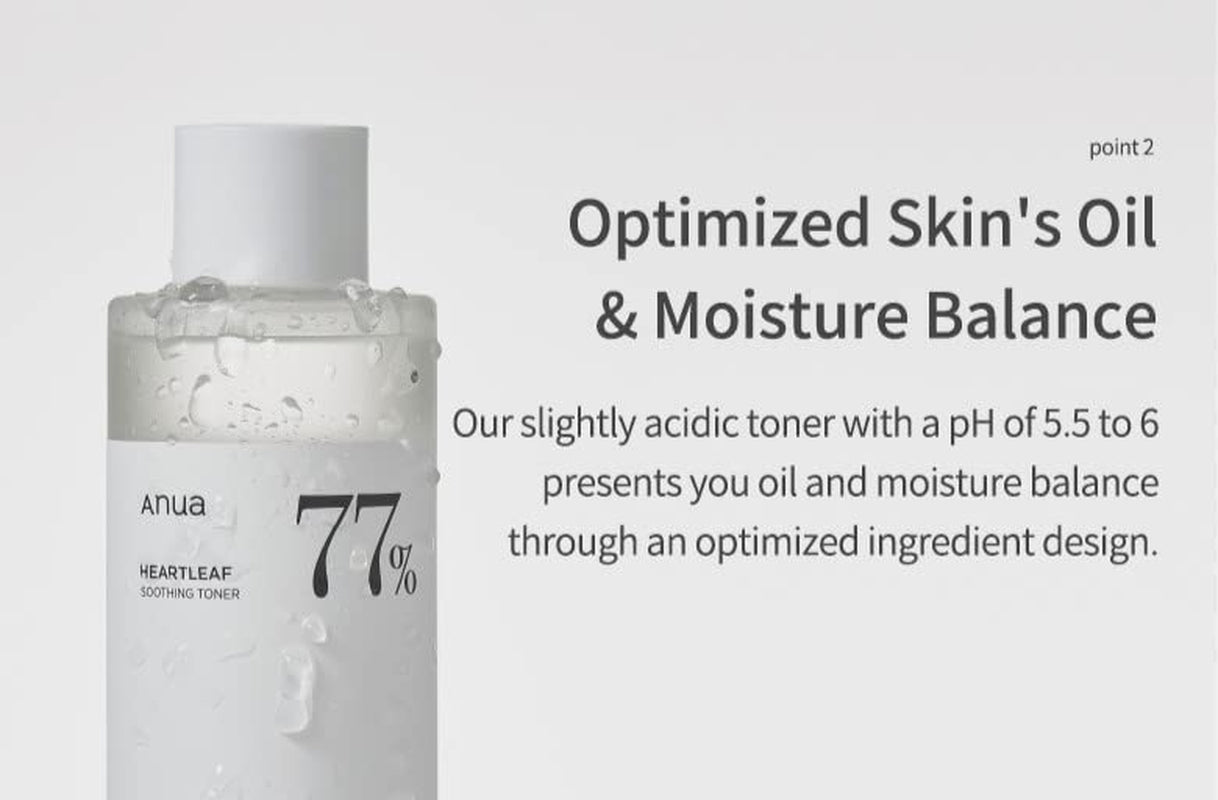 Heartleaf 77 Soothing Toner - Ultimate Hydration & Redness Relief for Sensitive Skin, 8.45 Fl Oz