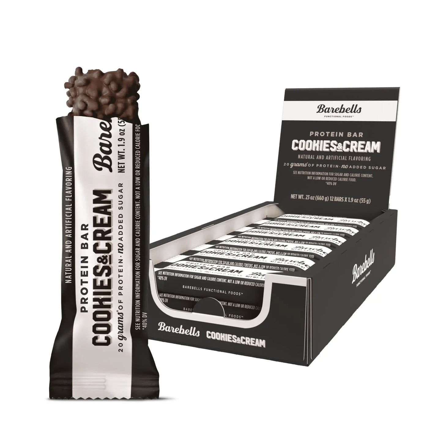 Indulge in Barebells Protein Bars - Box of 12 Delicious High-Protein Snacks with 15-20G Protein Each!