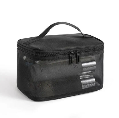 Stylish Multi-Function Makeup Bag with Chain Strap