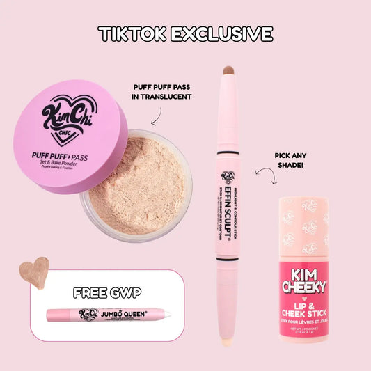 Face Card Bundle - Powder, Blush & Contour