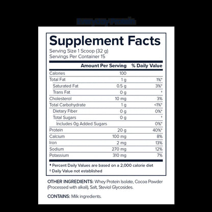 Unicity Everyday Protein Powder - 20g Pure Whey Isolate for Optimal Digestive Health - 15 Convenient Servings