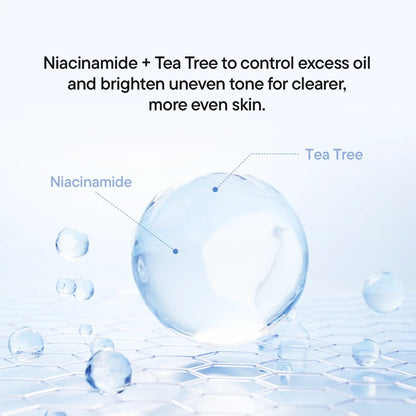 [IUNIK Official] Tea Tree Relief Serum | Calming & Oil Balancing for Oily, Sensitive & Trouble-Prone Skin | 50Ml / 1.69 Fl Oz