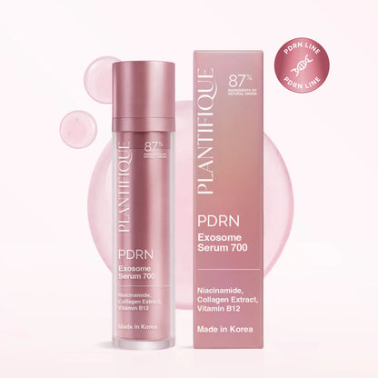 Revitalize Your Skin with PDRN Exosome Serum 700 – Hydrating Lightweight Serum Enriched with Niacinamide, Hyaluronic Acid & Peptides for Youthful Radiance