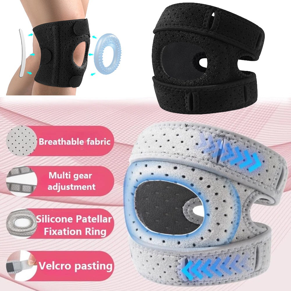 Ultimate Adjustable Knee Brace - Neoprene Patella Support with Compression Straps for Optimal Stability