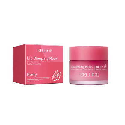 Revitalize Your Lips Overnight: Hydrating Lip Sleeping Mask for Deep Moisture, Gentle Exfoliation, and Plump Perfection
