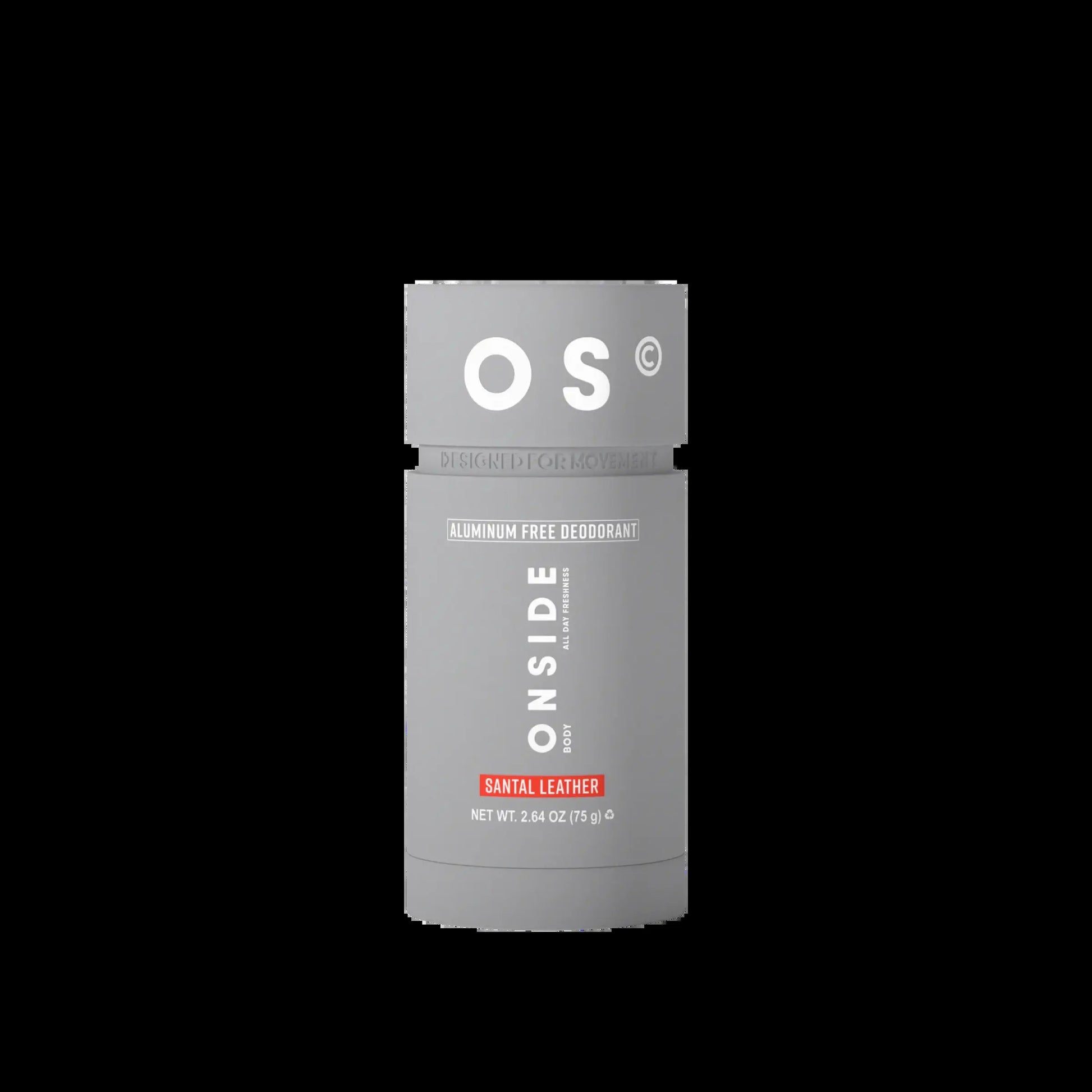 Stay Fresh and Confident with ONSIDE Aluminum-Free Deodorant | 48-Hour Odor Protection in Santal Leather & Eucalyptus Mint | Gentle on Skin for Active Lifestyles