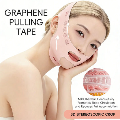 Double Chin V-Shape Lifting Patch, V-Shape Facial Contouring Strap, Unisex Facial Contouring Patch