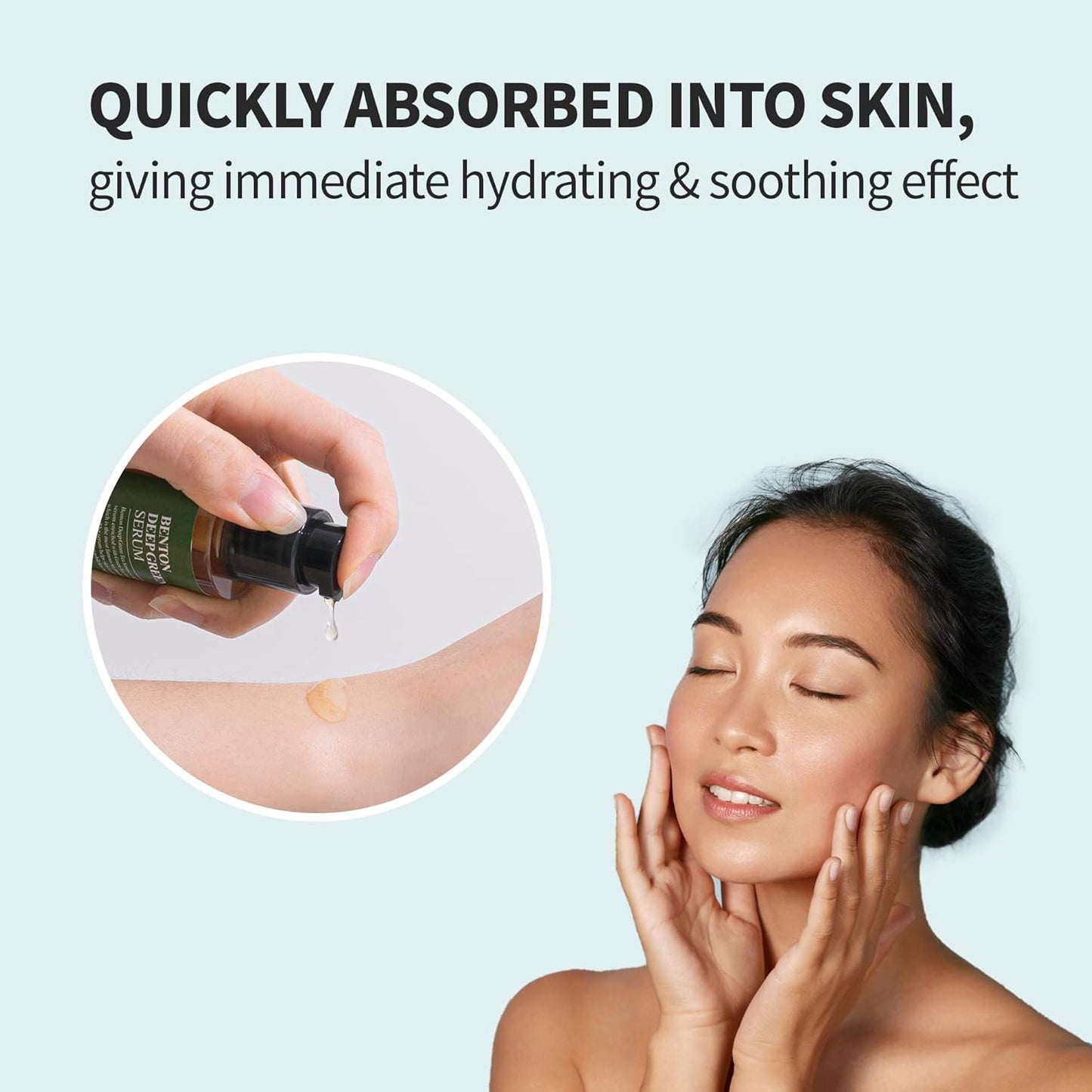 Deep Green Tea Serum 30Ml (1.01 Fl.Oz.)_New - Nourishing & Hydrating Facial Serum for Oily and Sensitive Skin, Skin Soothing