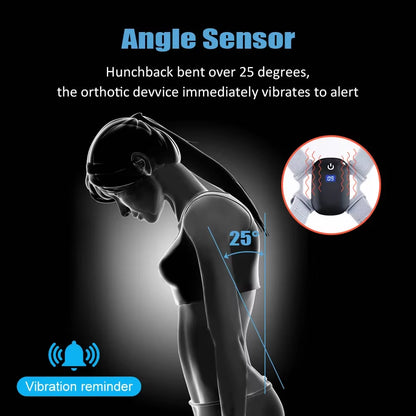 Revolutionary Smart Posture Corrector for Adults and Children - Invisible Reminder for Perfect Sitting Posture