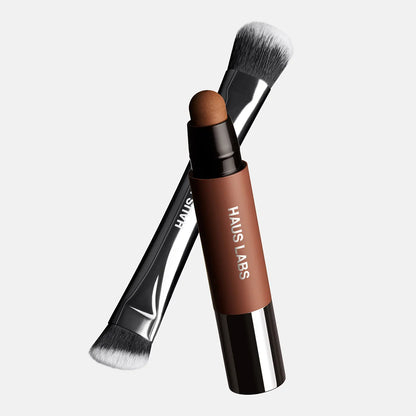 SHAPING DUO (SHAPING BALM + SCULPTING BRUSH) - Contour Stick & Sculpting Brush Set with 9 Shadow-Inducing Tones for Precision and Versatility