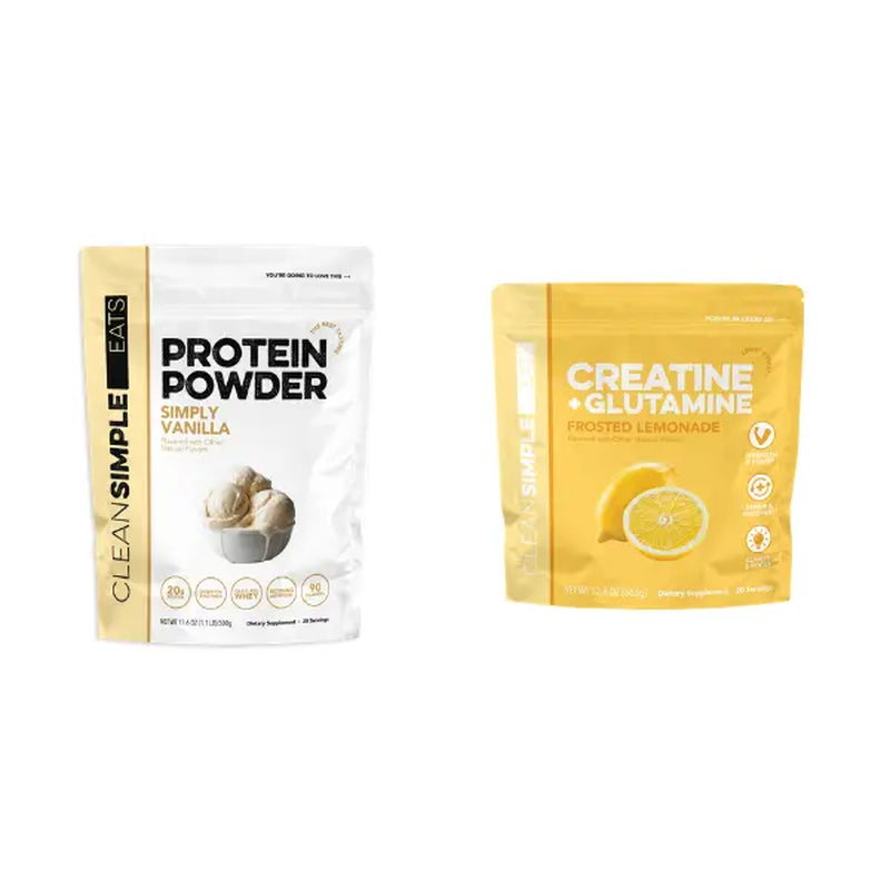 Revitalize Your Routine with Frosted Lemonade Power Stack: Ultimate Protein, Creatine & Glutamine Blend
