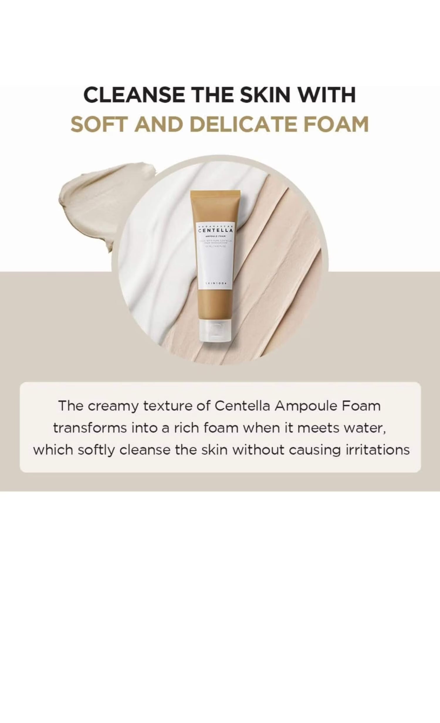 Madagascar Centella Ampoule Foam 125Ml