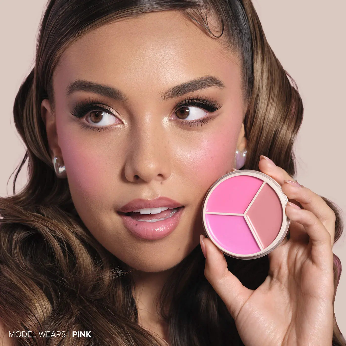 Full Pigment Sculpt & Blush 2-Piece Set - Pink Magic Touch Blush Trio + Smooth Blur Contour Beauty Cosmetics Cosmetics Products