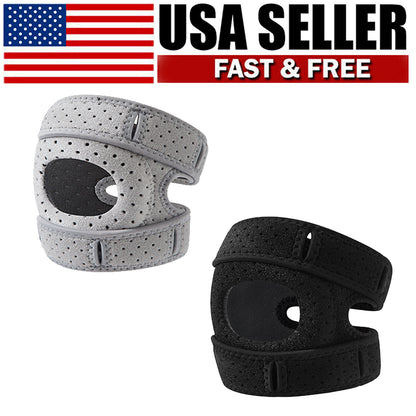 Ultimate Adjustable Knee Brace - Neoprene Patella Support with Compression Straps for Optimal Stability
