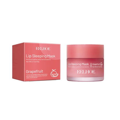 Revitalize Your Lips Overnight: Hydrating Lip Sleeping Mask for Deep Moisture, Gentle Exfoliation, and Plump Perfection
