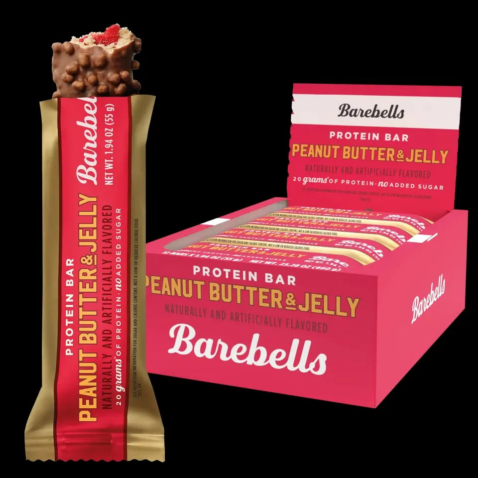 Barebells Protein Bars - Box of 12 Deliciously Crafted Bars with 16-20G of Protein Each for Guilt-Free Snacking