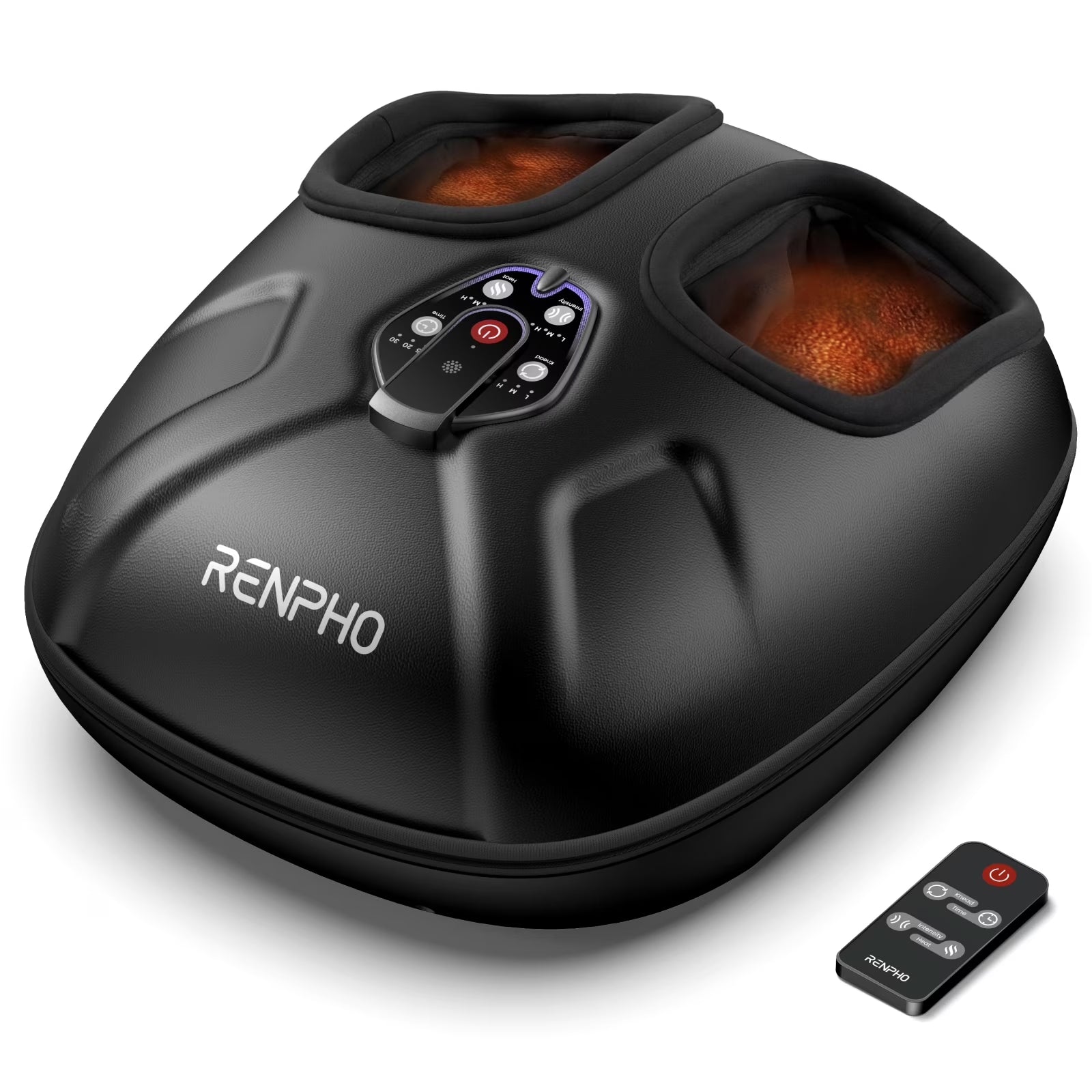 Revitalize Your Feet with the RENPHO Heated Shiatsu Foot Massager - Perfect for Pain Relief and Relaxation, Ideal Gift for Loved Ones