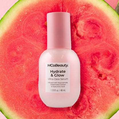 Mcobeauty Hydrate & Glow Ultra-Dew Serum - 1.35Fl Oz: Vegan, Gel Liquid, Face Serums, Watermelon Scent