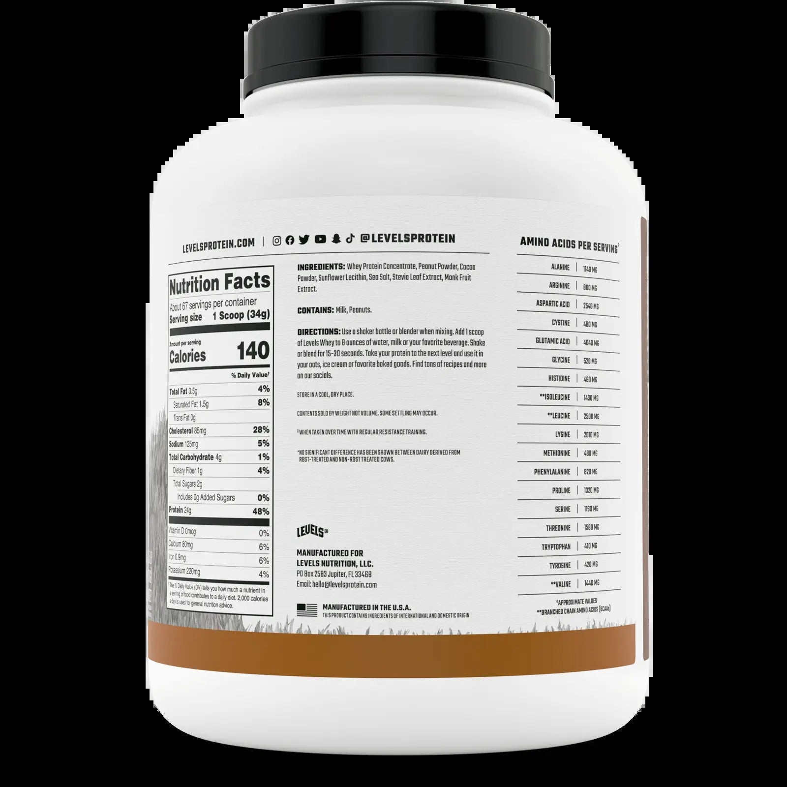Premium Grass-Fed Whey Protein - 24G of Pure Protein, No Artificial Additives