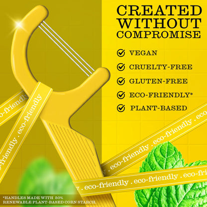 Twice Floss Picks – Eco-Friendly Mint-Infused Floss & Toothpick for Ultimate Gum Health