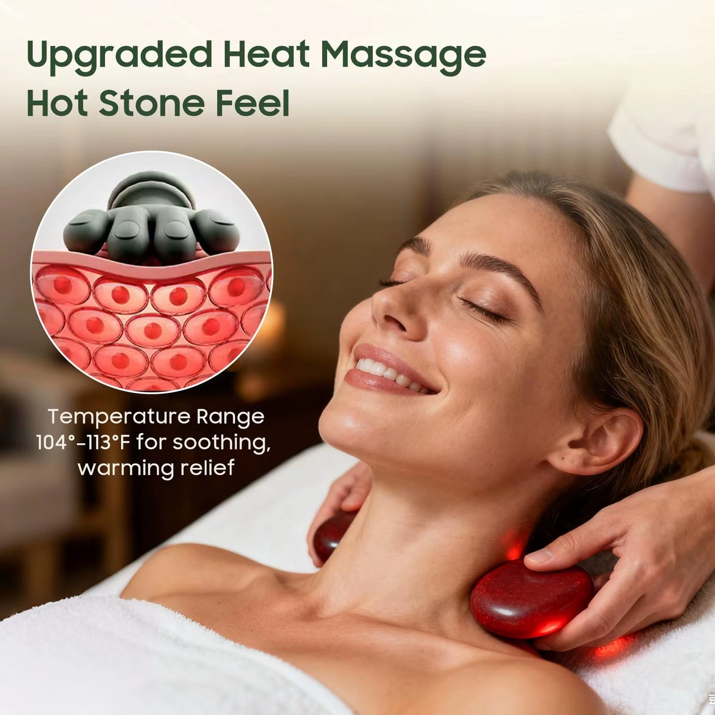 Experience Ultimate Relaxation with the Bionic Finger Wireless Neck and Shoulder Massager - Perfect for Stress Relief and Comfort