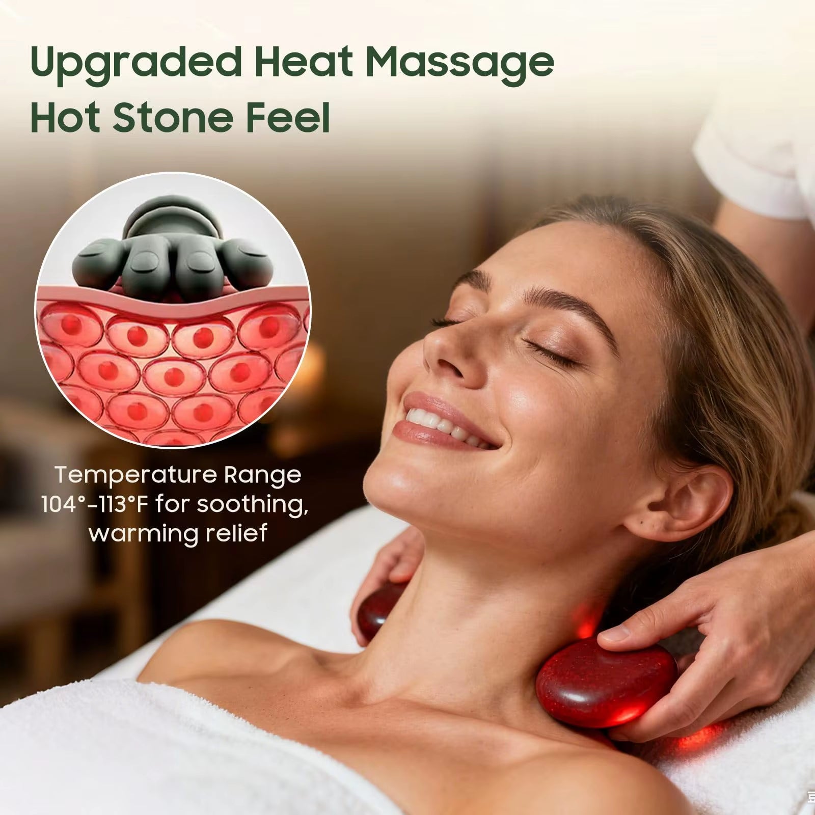 Experience Ultimate Relaxation with the Bionic Finger Wireless Neck and Shoulder Massager - Perfect for Stress Relief and Comfort