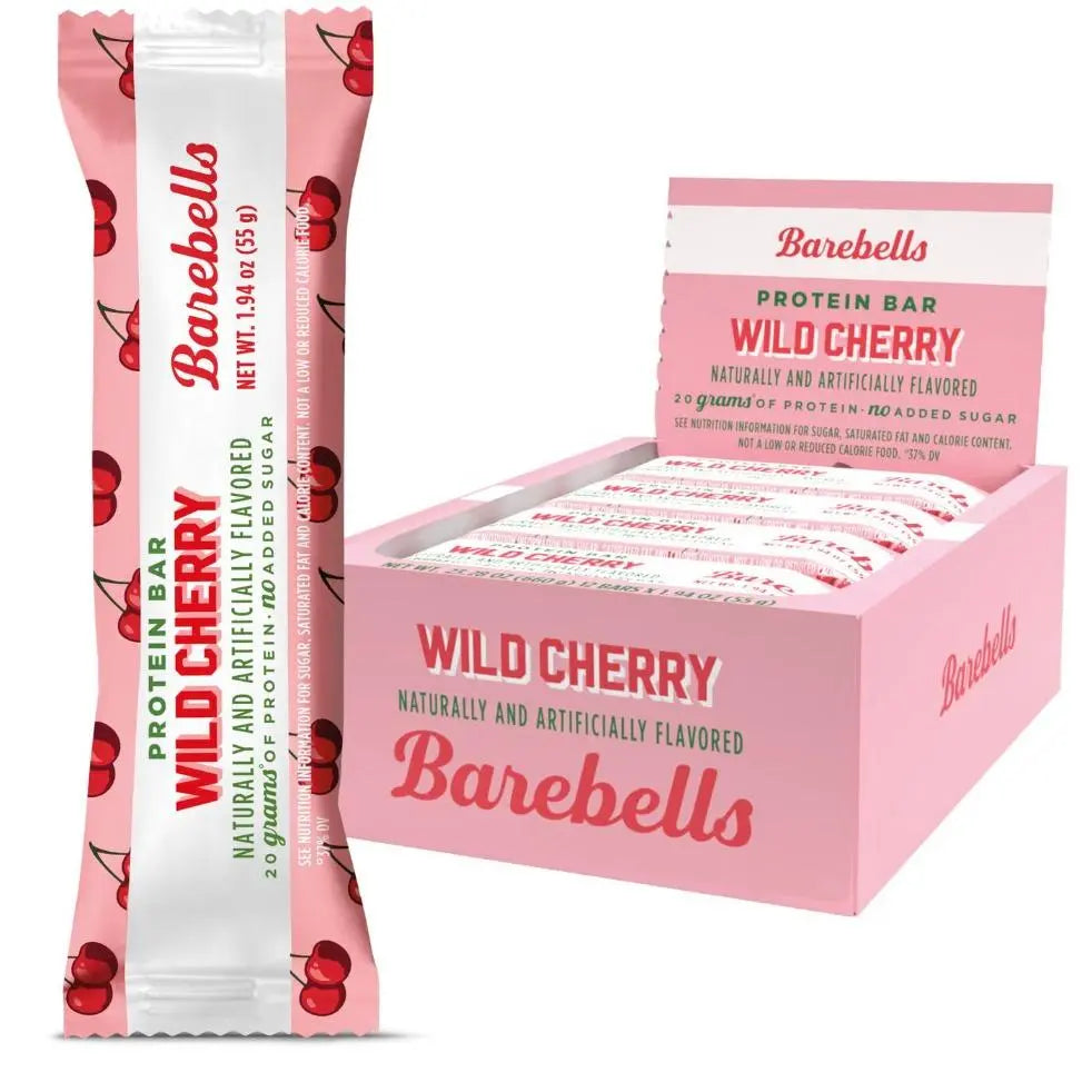 Indulge in Barebells Protein Bars - Box of 12 Delicious High-Protein Snacks with 15-20G Protein Each!