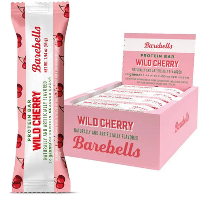 Indulge in Barebells Protein Bars - Box of 12 Delicious High-Protein Snacks with 15-20G Protein Each!