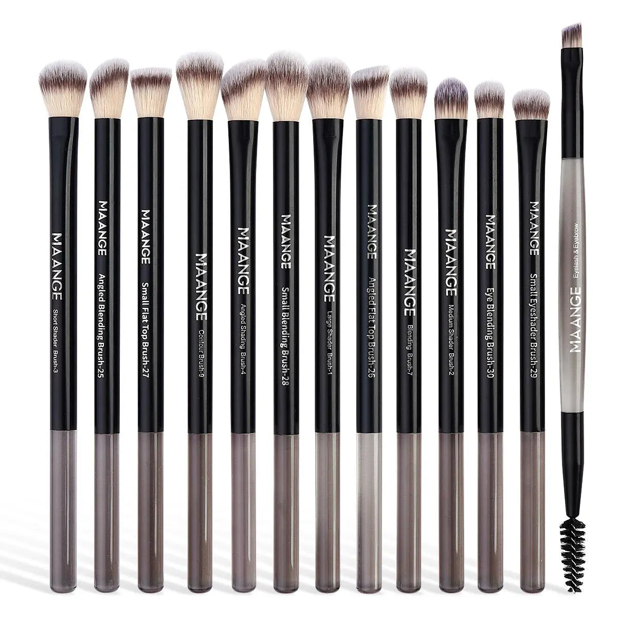 Ultimate 20-Piece Makeup Brush Set with Stylish Storage Bag - Professional Quality Aluminum Brushes for Women & Girls