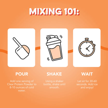Indulge in Orange Dream Clear Protein Powder - 20 Servings of Creamy, Grass-Fed Goodness