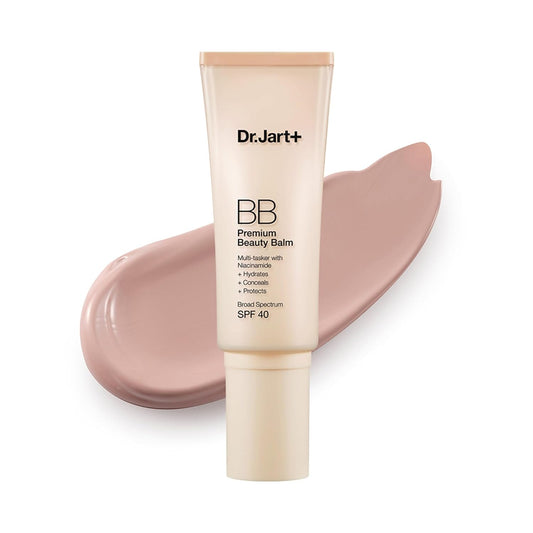 Premium BB Korean Tinted Moisturizer with SPF 40 and Niacinamide | Bb Cream |Skin Tint | Korean Makeup, 1.35 Fl Oz