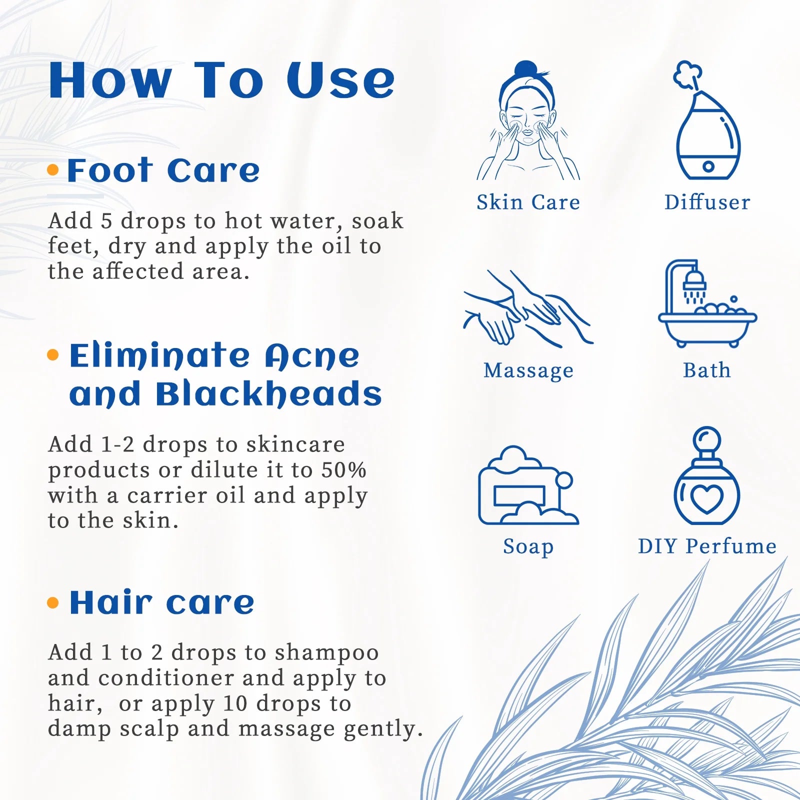 Revitalize Your Hair, Scalp, and Nails with 100% Pure Tea Tree Essential Oil - 100ml for Ultimate Care and Relaxation
