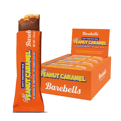 Indulge in Barebells Protein Bars - Box of 12 Delicious High-Protein Snacks with 15-20G Protein Each!