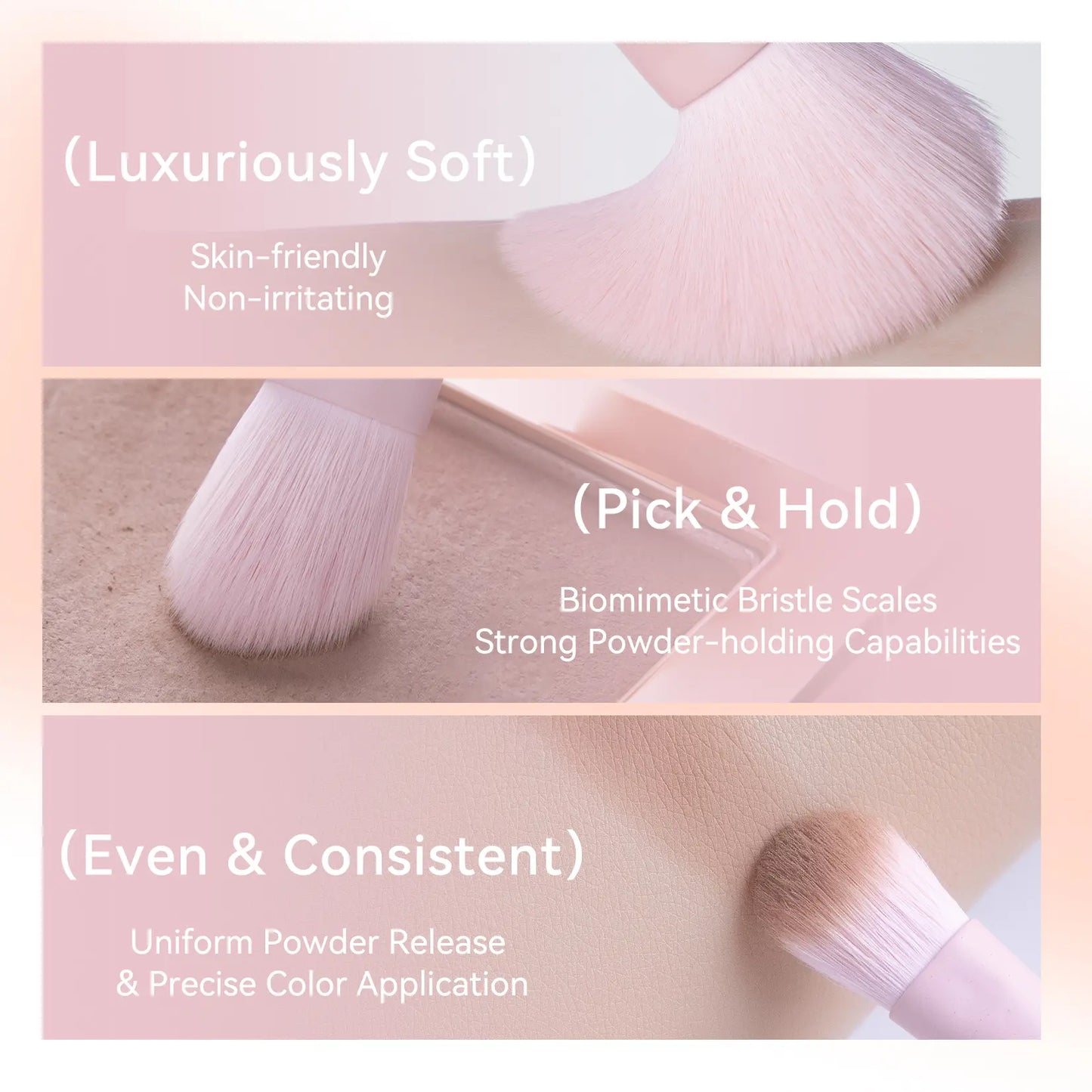 Elevate Your Beauty Routine with the Blueberry Frost 11-Piece Mini Makeup Brush Set & Chic Brush Bag