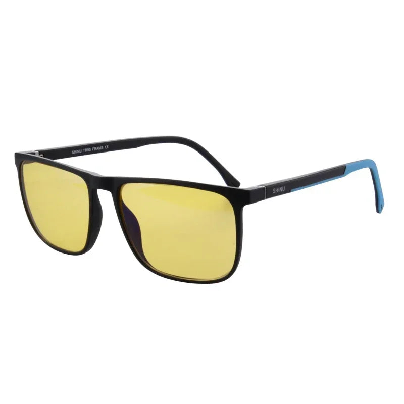 Brand Red Lenses Good Sleep Blue Light Blocking Glasses Men anti Green Light Eliminate Eye Strain Glasses Bluelight