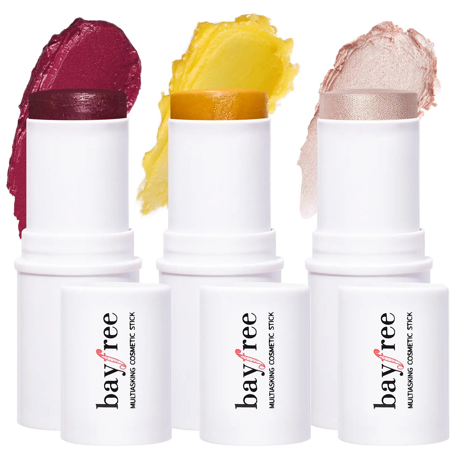 Transform Your Look with Bayfree's Versatile Multi Stick Trio: Blush & Contour Cream for Effortless Beauty