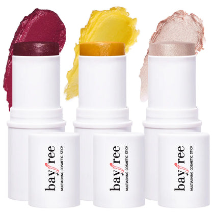 Transform Your Look with Bayfree's Versatile Multi Stick Trio: Blush & Contour Cream for Effortless Beauty