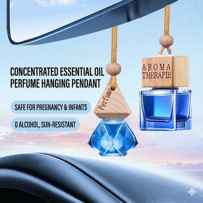 Two Car Air Freshener Pendants Make up a Set (Two-Pack).