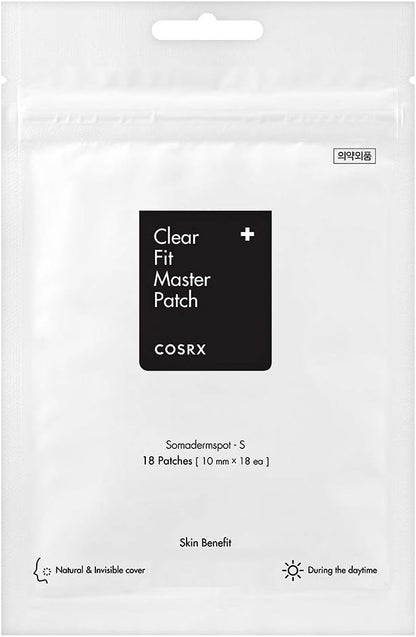 Clear Fit Acne Patches – Ultra-Thin Invisible Daytime, 18ct