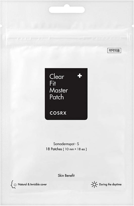 Clear Fit Acne Patches – Ultra-Thin Invisible Daytime, 18ct