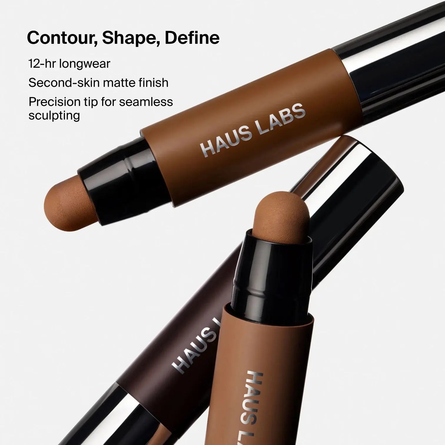 SHAPING DUO (SHAPING BALM + SCULPTING BRUSH) - Contour Stick & Sculpting Brush Set with 9 Shadow-Inducing Tones for Precision and Versatility