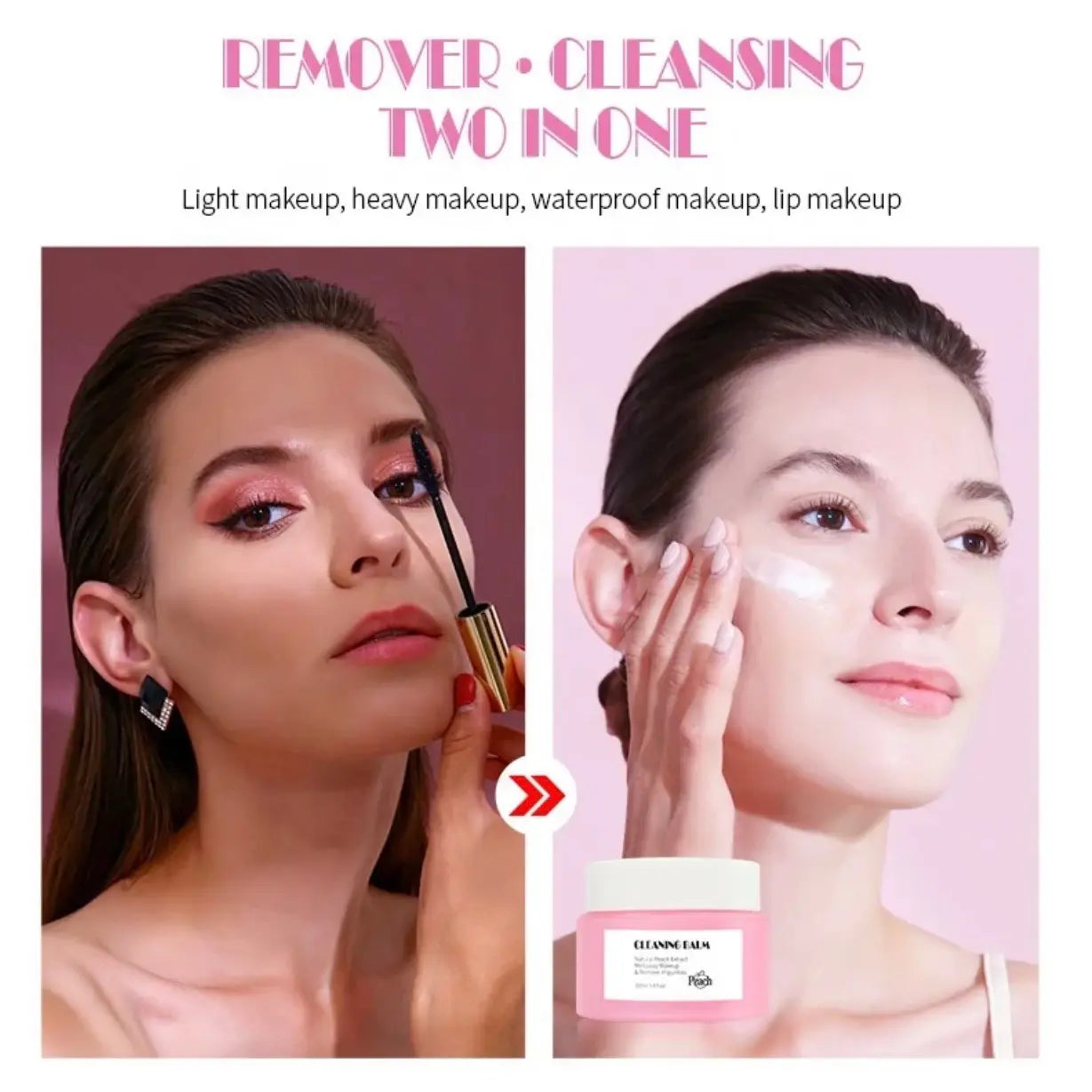 Gentle Cleansing Balm for All Skin Types - Effortlessly Remove Makeup and Impurities