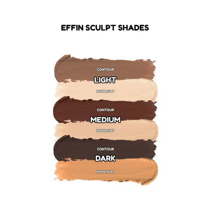 Face Card Bundle - Powder, Blush & Contour