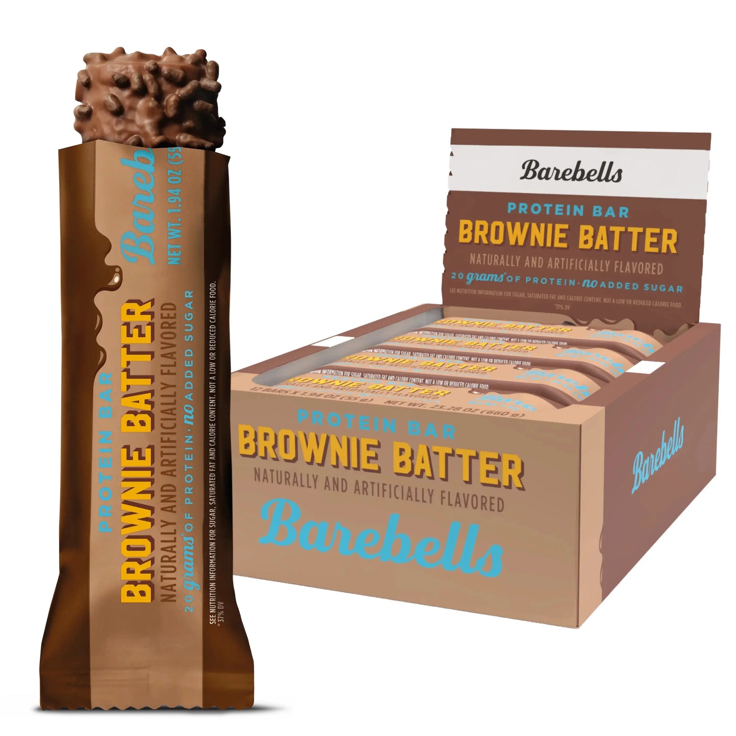 Indulge in Barebells Protein Bars - Box of 12 Delicious High-Protein Snacks with 15-20G Protein Each!