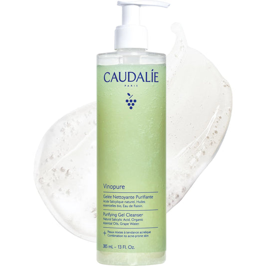 Caudalie Vinopure Salicylic Acid Cleanser - Your Ultimate Pore Purifying Gel for Clear, Radiant Skin