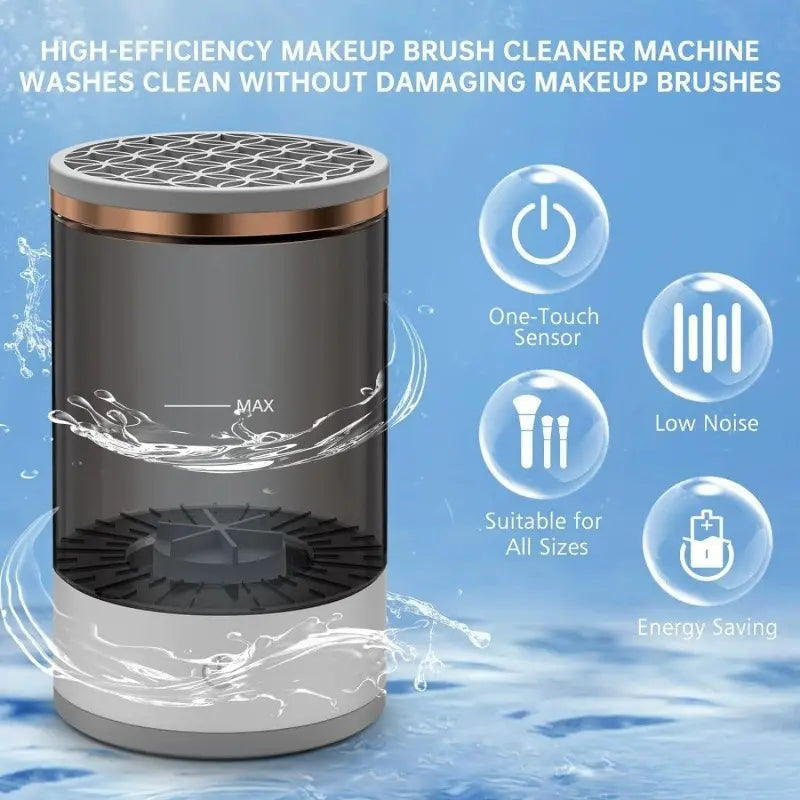Revolutionary Make-Up Brush Cleaning Machine for Effortless Beauty Maintenance