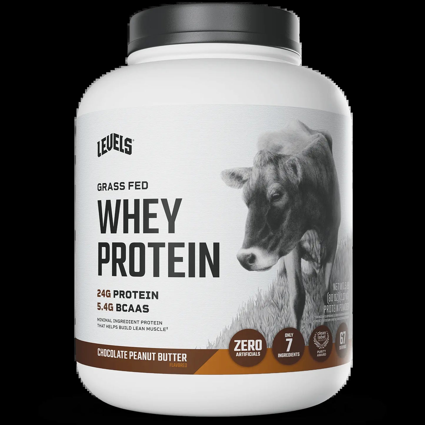 Premium Grass-Fed Whey Protein - 24G of Pure Protein, No Artificial Additives