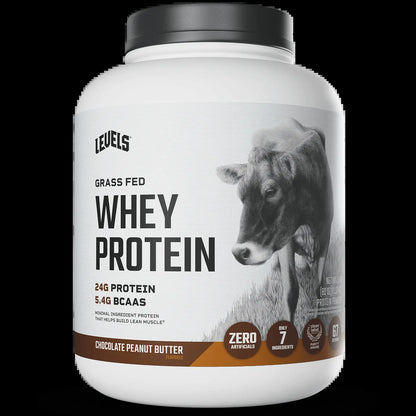 Premium Grass-Fed Whey Protein - 24G of Pure Protein, No Artificial Additives